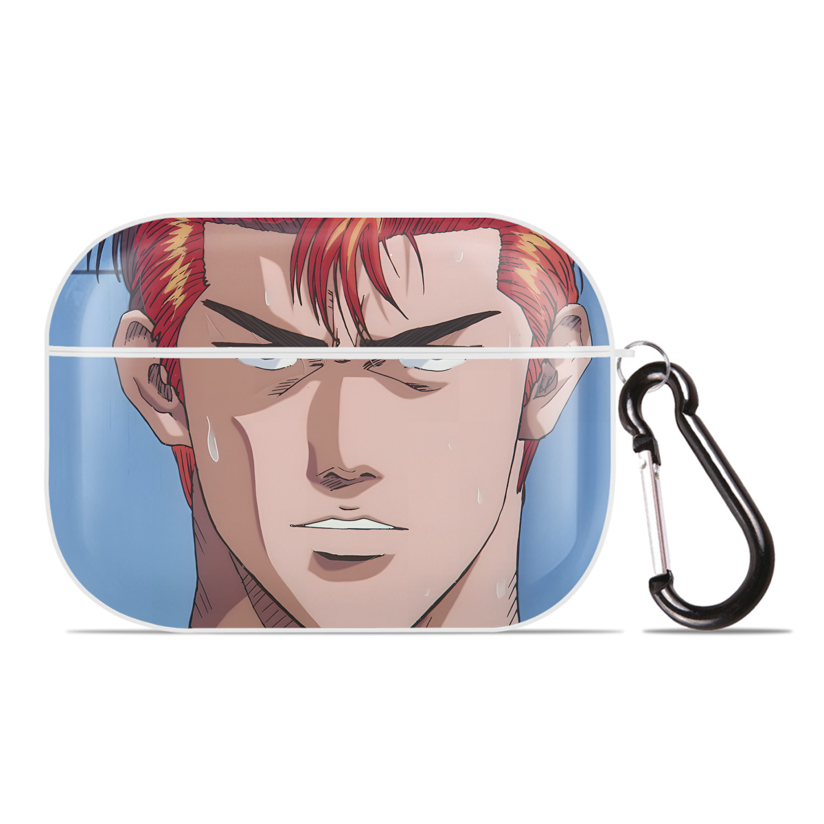 （画像用） SLAM DUNK／スラムダンク 【AirPods Pro用】ハードシェル保護ケース 耐衝撃・防指紋・カラビナ付き商品仕様