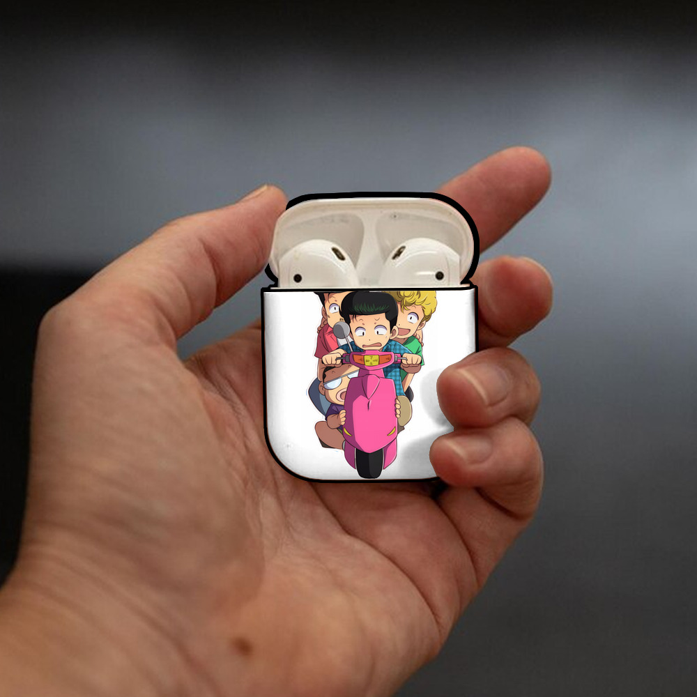 SLAM DUNK／スラムダンク AirPods 第2世代保護ケース ハードシェル ブラック 耐衝撃・防指紋・カラビナ付き