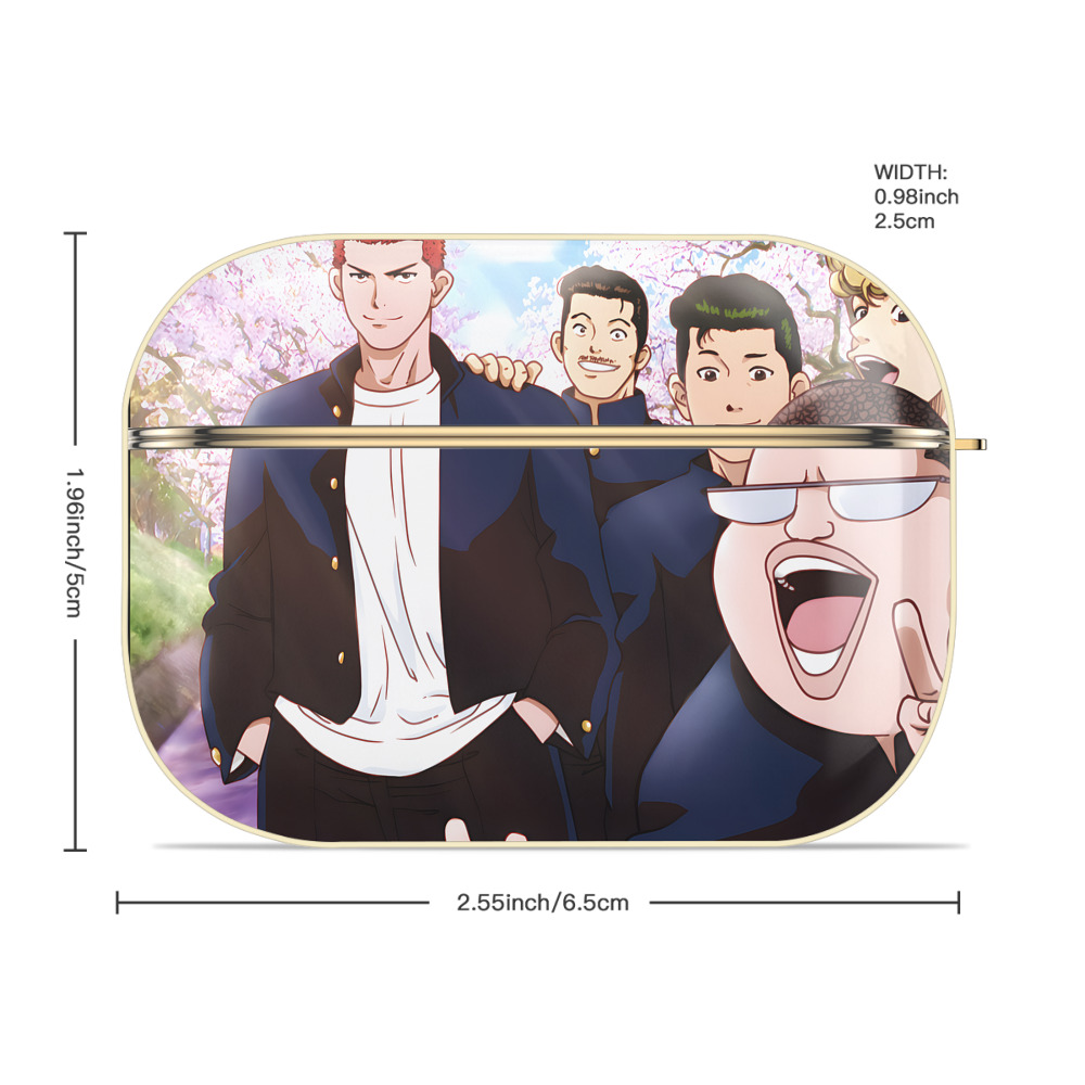 SLAM DUNK／スラムダンク 【AirPods Pro用】ハードシェル保護ケース｜耐衝撃・防指紋・カラビナ付き商品仕様