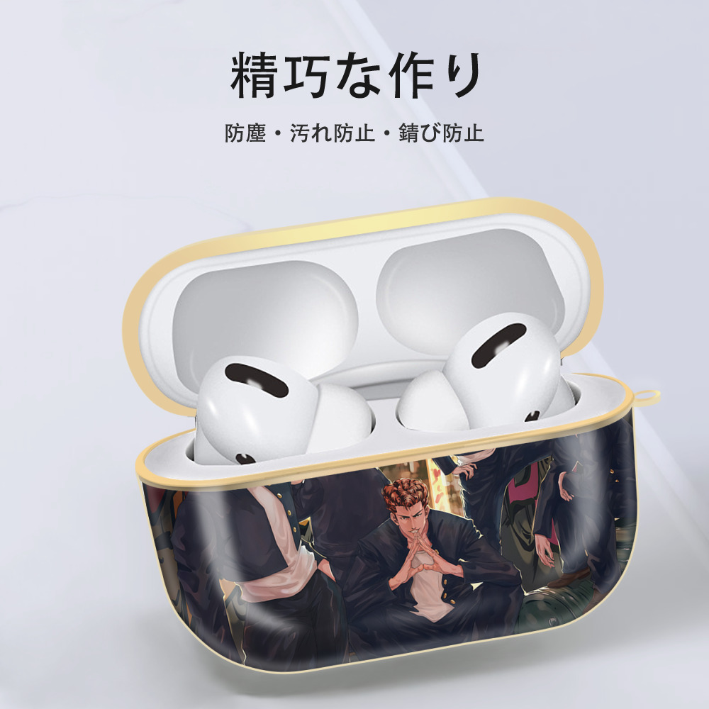 SLAM DUNK／スラムダンク 【AirPods Pro用】ハードシェル保護ケース｜耐衝撃・防指紋・カラビナ付き商品仕様