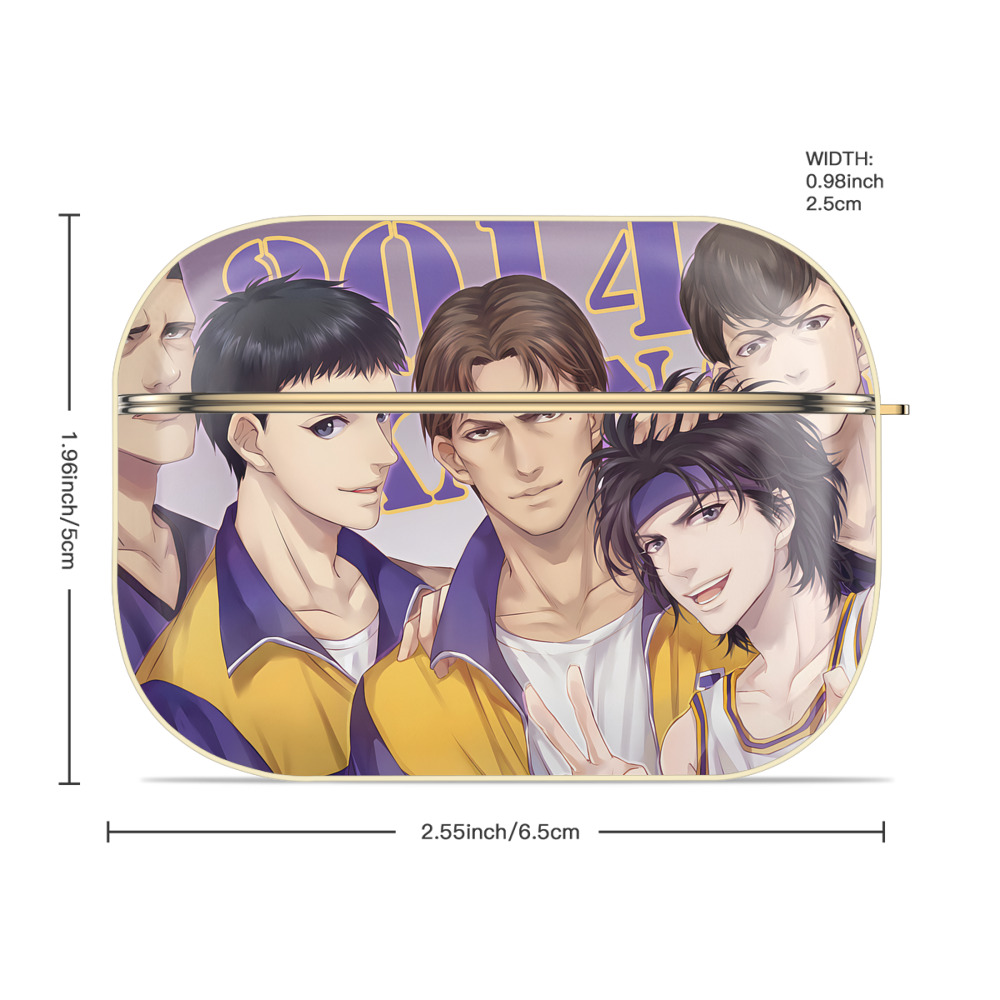 SLAM DUNK／スラムダンク 【AirPods Pro用】ハードシェル保護ケース｜耐衝撃・防指紋・カラビナ付き商品仕様