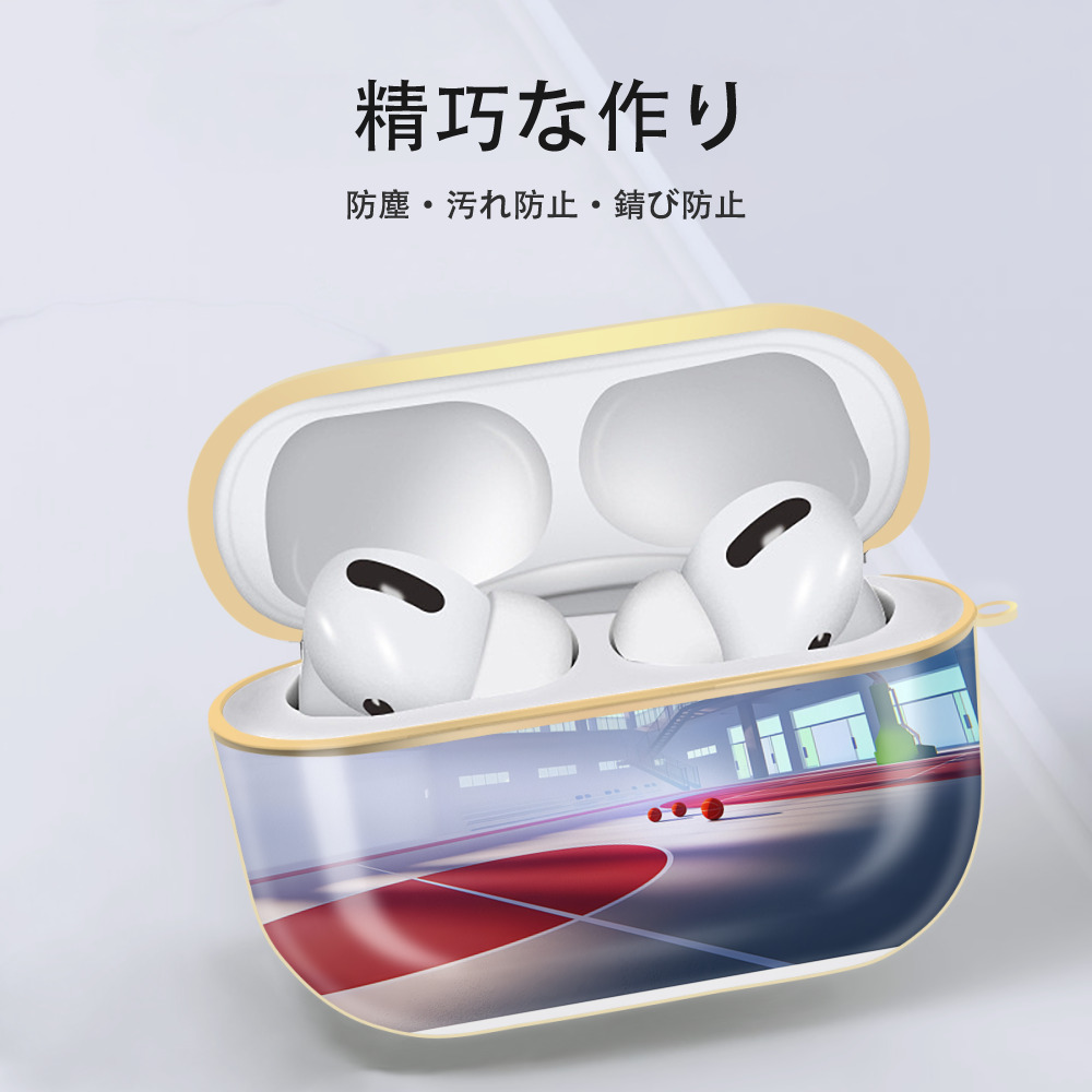 SLAM DUNK／スラムダンク 【AirPods Pro用】ハードシェル保護ケース｜耐衝撃・防指紋・カラビナ付き商品仕様