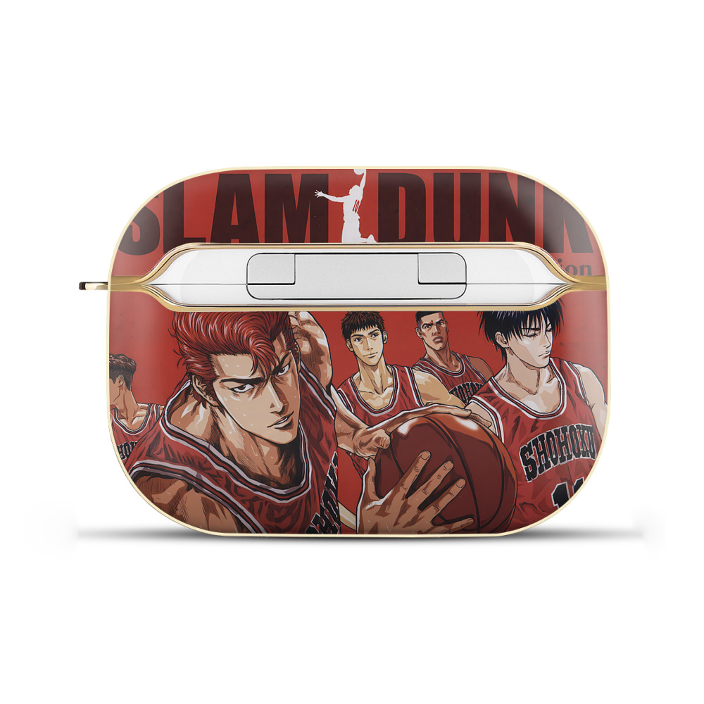 SLAM DUNK／スラムダンク 【AirPods Pro用】ハードシェル保護ケース｜耐衝撃・防指紋・カラビナ付き商品仕様