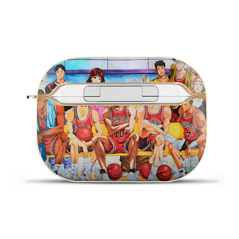 SLAM DUNK／スラムダンク 【AirPods Pro用】ハードシェル保護ケース｜耐衝撃・防指紋・カラビナ付き商品仕様
