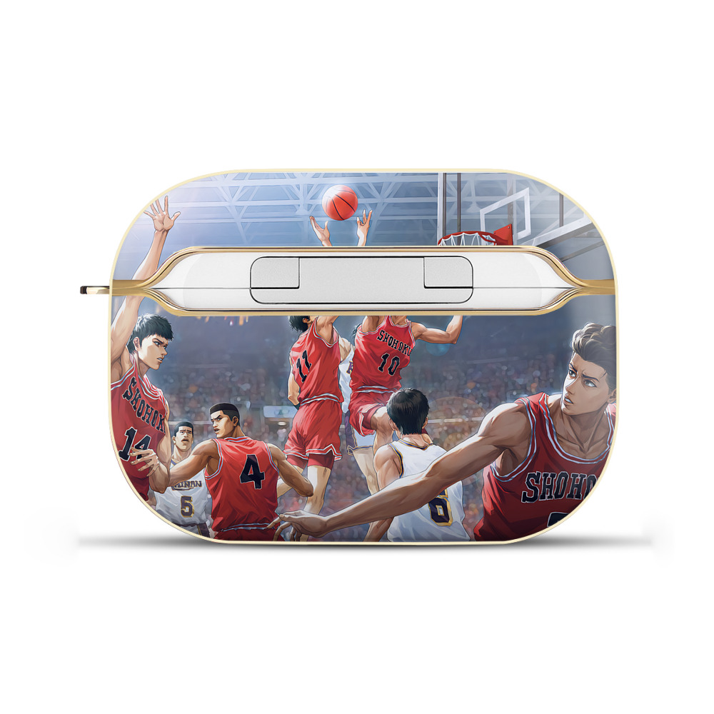 （画像用） SLAM DUNK／スラムダンク 【AirPods Pro用】ハードシェル保護ケース｜耐衝撃・防指紋・カラビナ付き商品仕様