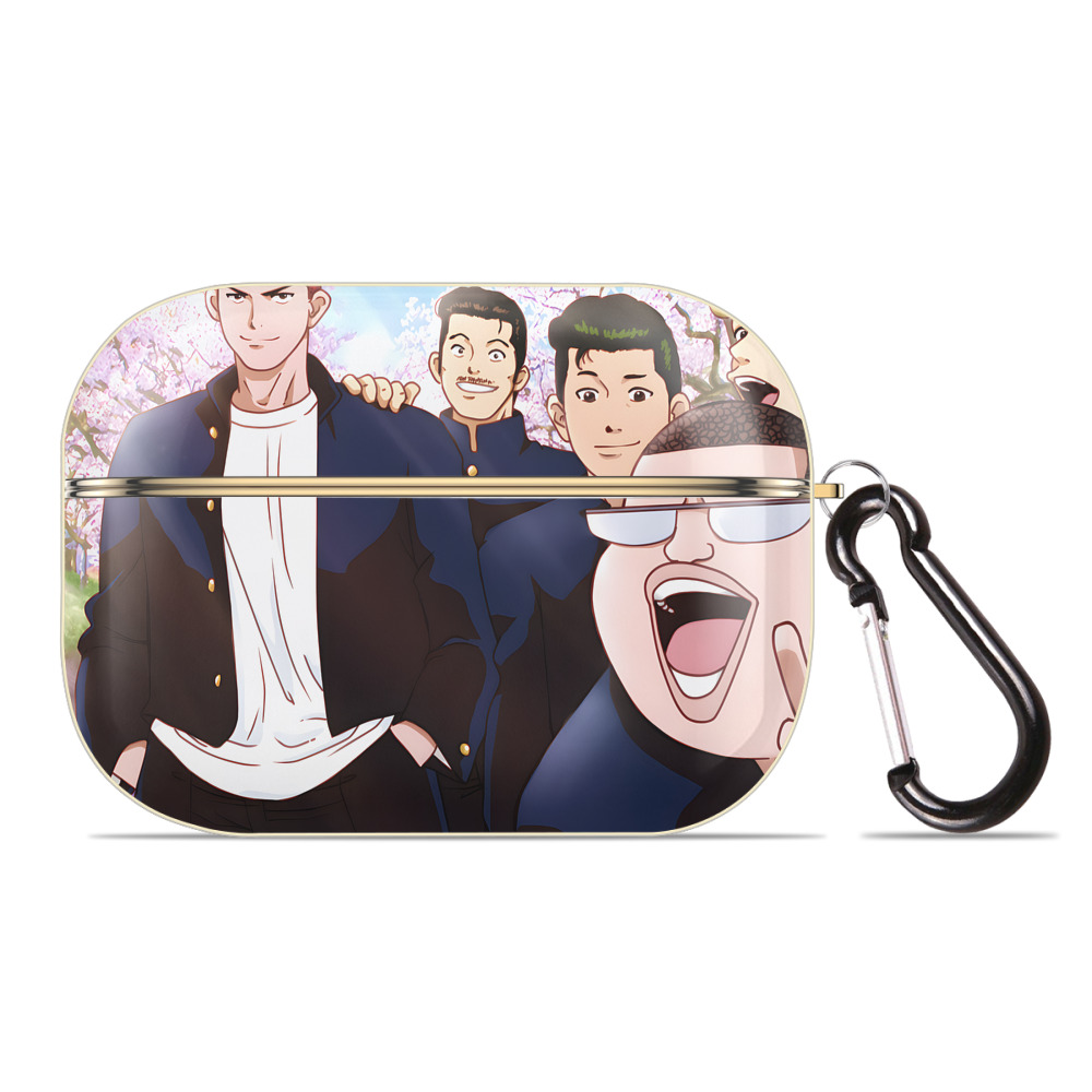 SLAM DUNK／スラムダンク 【AirPods Pro用】ハードシェル保護ケース｜耐衝撃・防指紋・カラビナ付き商品仕様