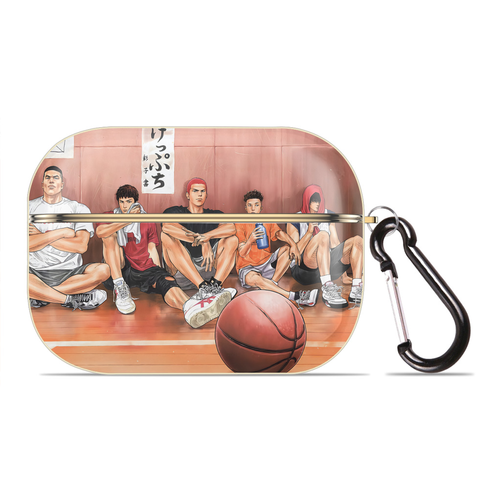 SLAM DUNK／スラムダンク 【AirPods Pro用】ハードシェル保護ケース｜耐衝撃・防指紋・カラビナ付き商品仕様
