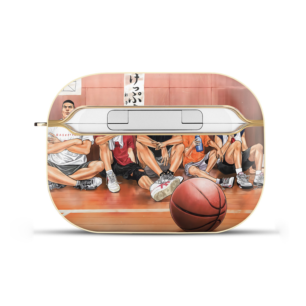 SLAM DUNK／スラムダンク 【AirPods Pro用】ハードシェル保護ケース｜耐衝撃・防指紋・カラビナ付き商品仕様