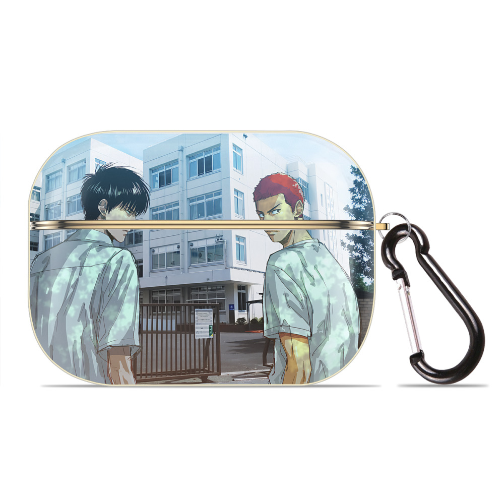 SLAM DUNK／スラムダンク 【AirPods Pro用】ハードシェル保護ケース｜耐衝撃・防指紋・カラビナ付き商品仕様