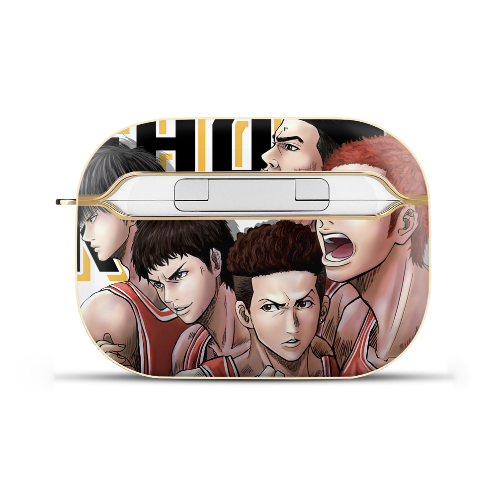 SLAM DUNK／スラムダンク 【AirPods Pro用】ハードシェル保護ケース｜耐衝撃・防指紋・カラビナ付き商品仕様