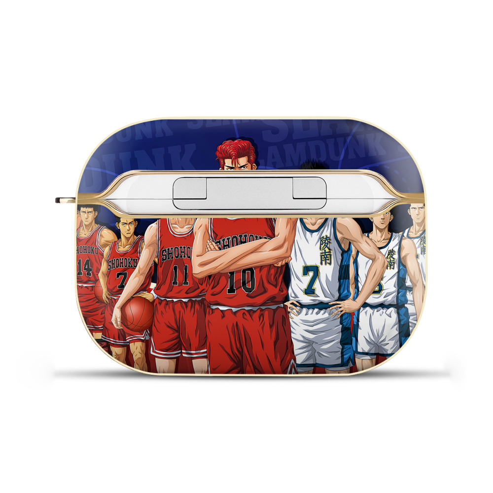 SLAM DUNK／スラムダンク 【AirPods Pro用】ハードシェル保護ケース｜耐衝撃・防指紋・カラビナ付き商品仕様