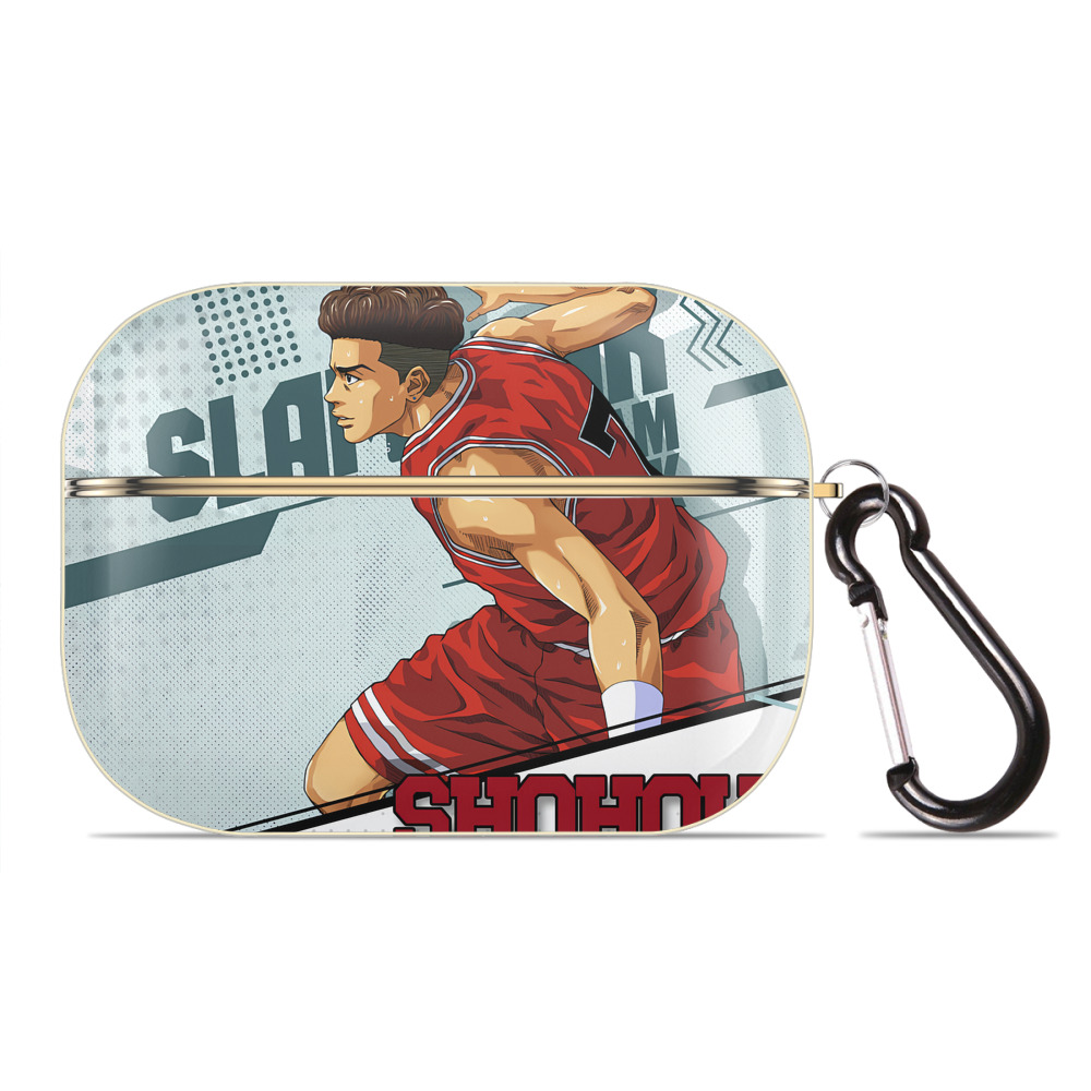 （画像用） SLAM DUNK／スラムダンク 【AirPods Pro用】ハードシェル保護ケース｜耐衝撃・防指紋・カラビナ付き商品仕様