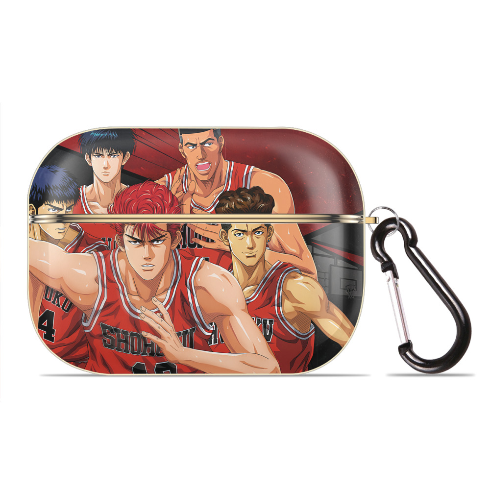 （画像用） SLAM DUNK／スラムダンク 【AirPods Pro用】ハードシェル保護ケース｜耐衝撃・防指紋・カラビナ付き商品仕様