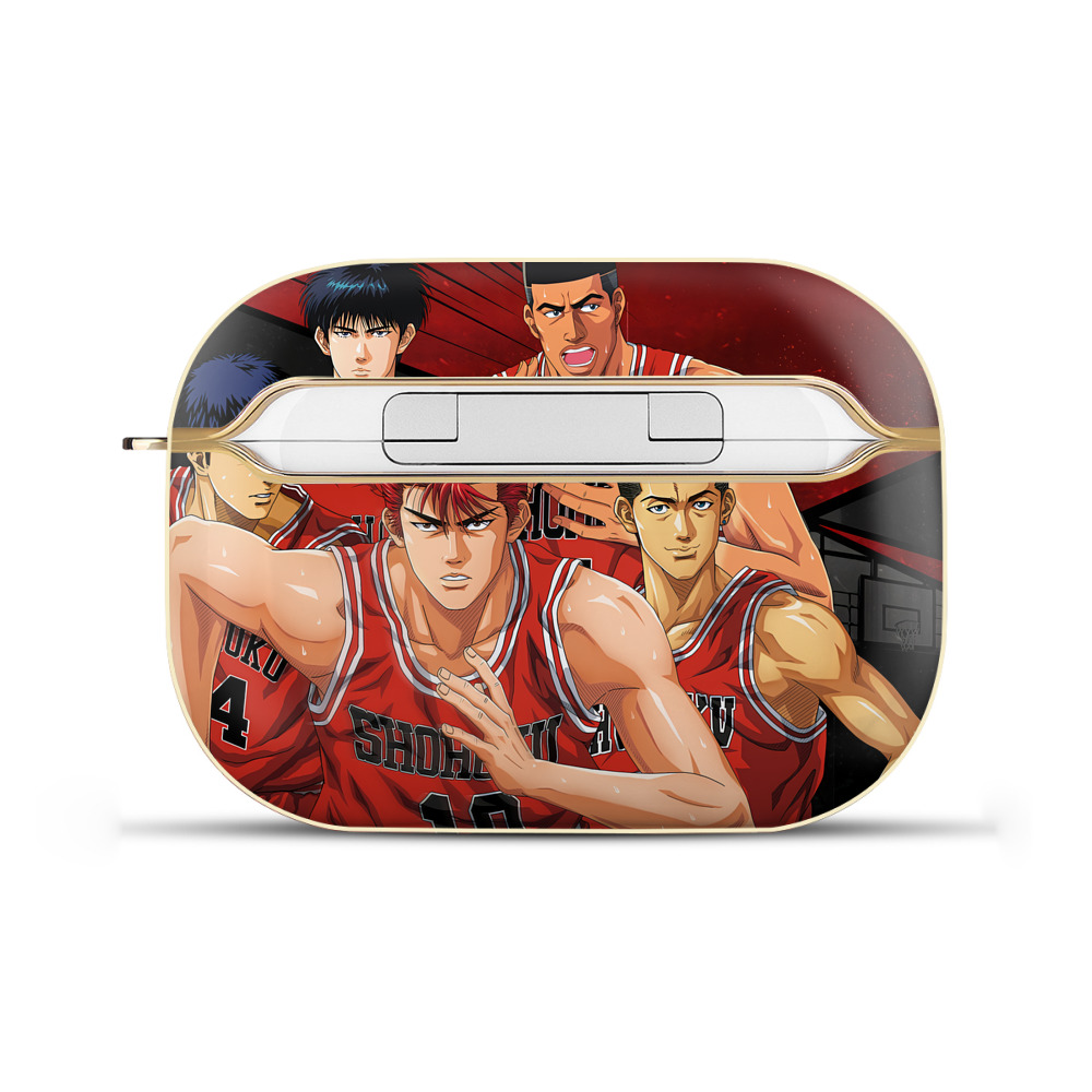 （画像用） SLAM DUNK／スラムダンク 【AirPods Pro用】ハードシェル保護ケース｜耐衝撃・防指紋・カラビナ付き商品仕様