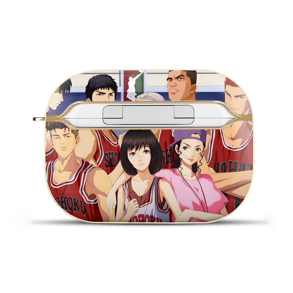 SLAM DUNK／スラムダンク 【AirPods Pro用】ハードシェル保護ケース｜耐衝撃・防指紋・カラビナ付き商品仕様