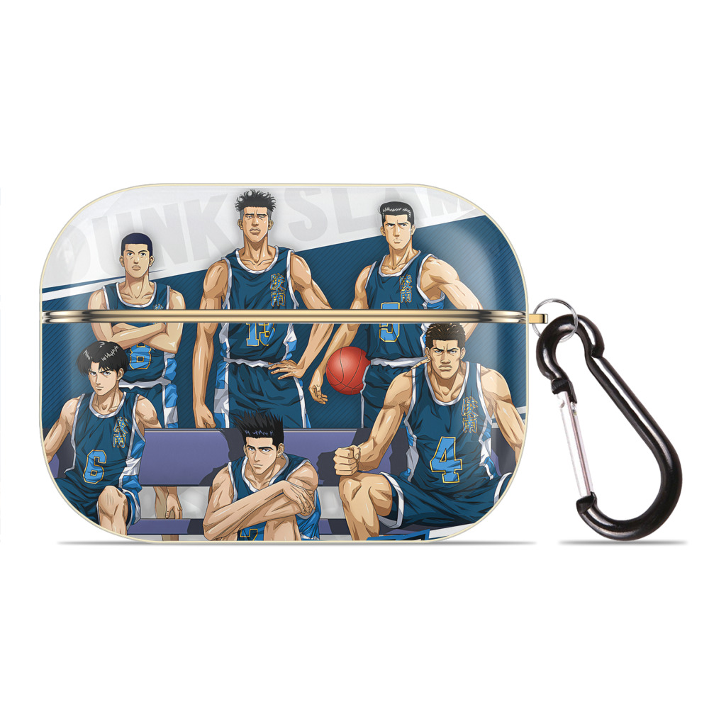 （画像用） SLAM DUNK／スラムダンク 【AirPods Pro用】ハードシェル保護ケース｜耐衝撃・防指紋・カラビナ付き商品仕様