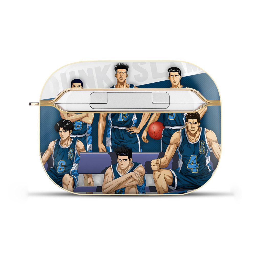 （画像用） SLAM DUNK／スラムダンク 【AirPods Pro用】ハードシェル保護ケース｜耐衝撃・防指紋・カラビナ付き商品仕様