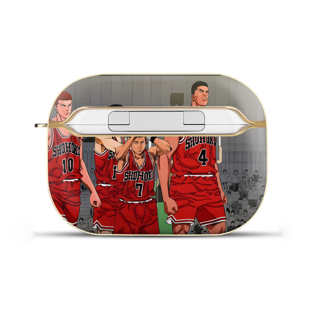 SLAM DUNK／スラムダンク 【AirPods Pro用】ハードシェル保護ケース｜耐衝撃・防指紋・カラビナ付き商品仕様