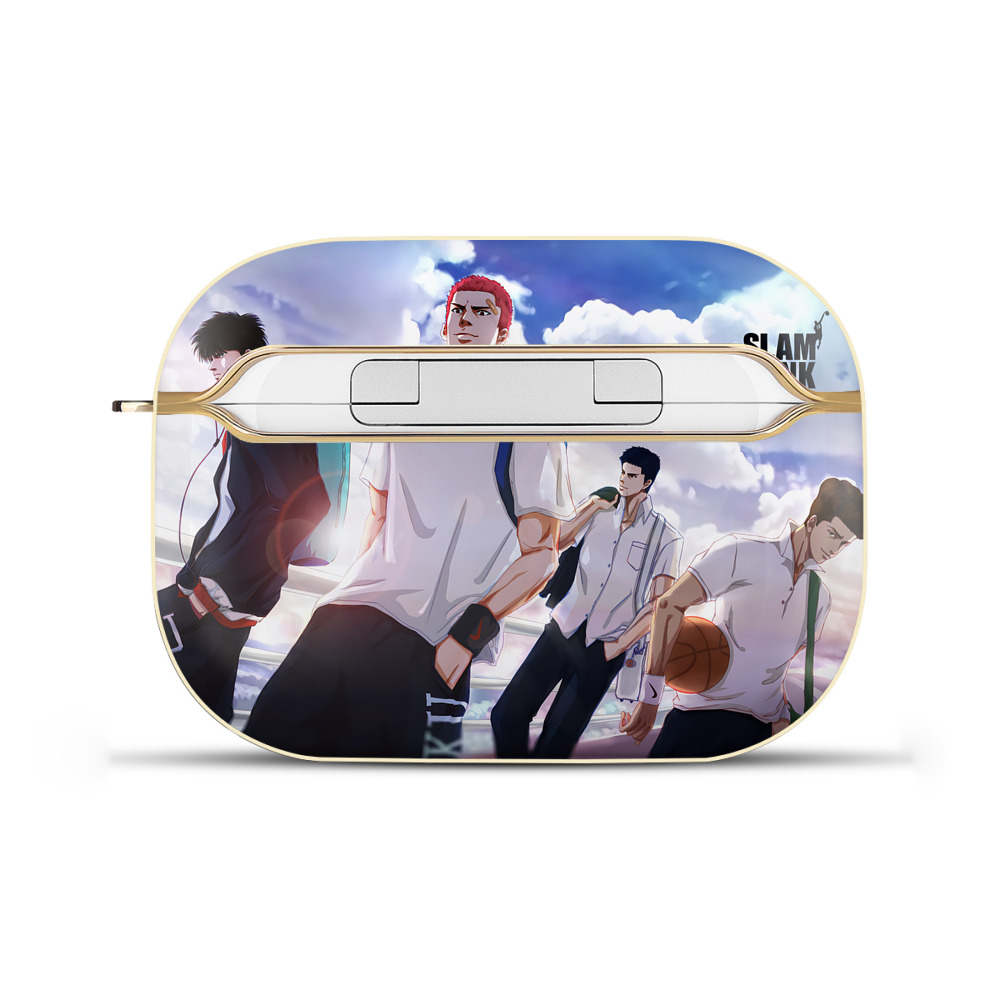 SLAM DUNK／スラムダンク 【AirPods Pro用】ハードシェル保護ケース｜耐衝撃・防指紋・カラビナ付き商品仕様