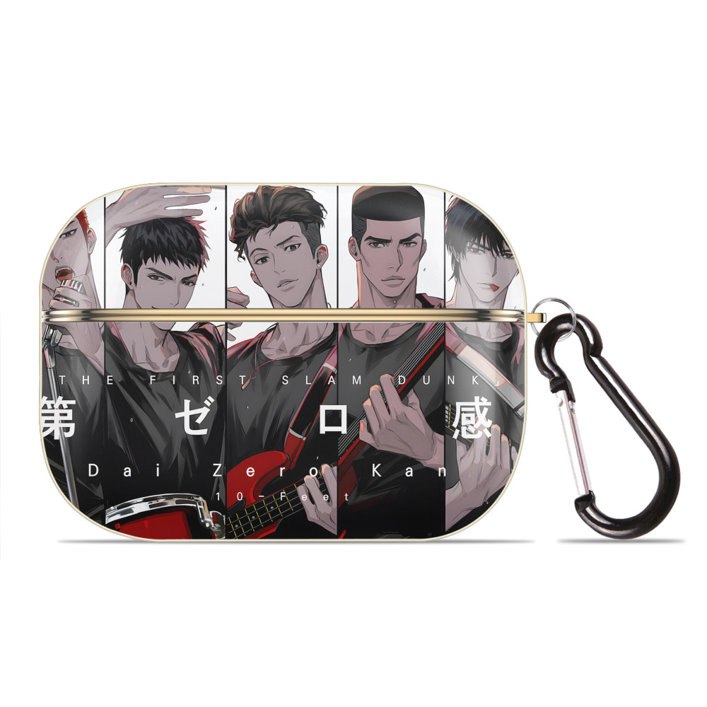 SLAM DUNK／スラムダンク 【AirPods Pro用】ハードシェル保護ケース｜耐衝撃・防指紋・カラビナ付き商品仕様
