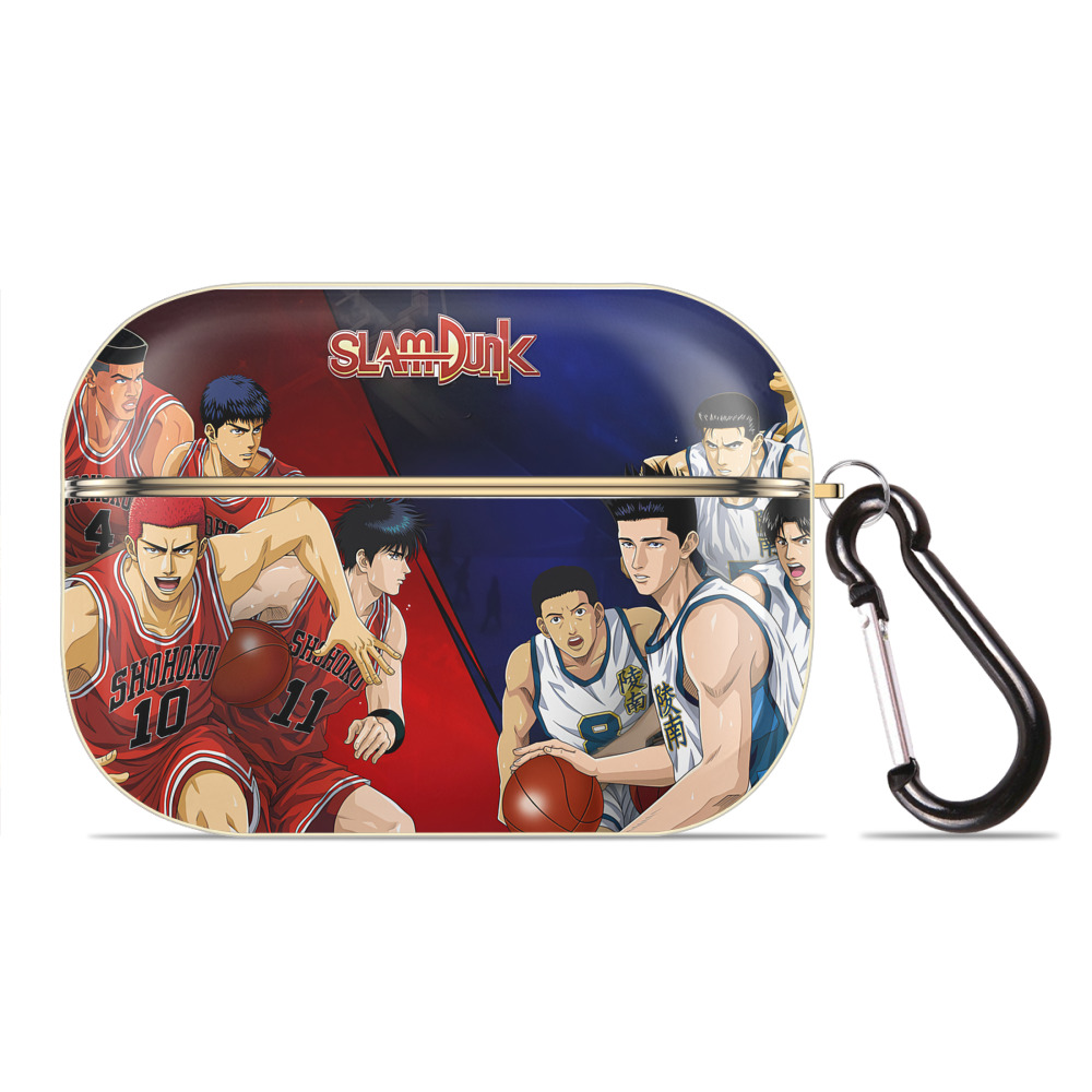 SLAM DUNK／スラムダンク 【AirPods Pro用】ハードシェル保護ケース｜耐衝撃・防指紋・カラビナ付き商品仕様