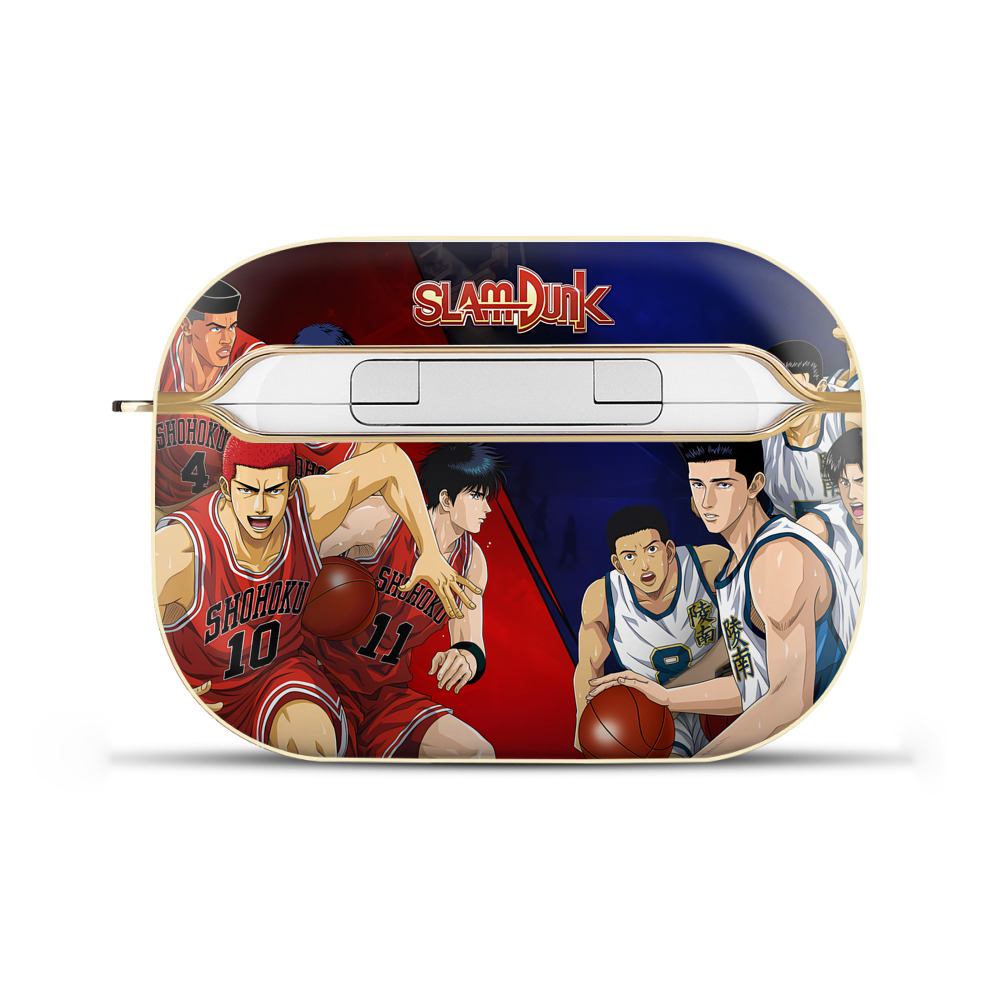 SLAM DUNK／スラムダンク 【AirPods Pro用】ハードシェル保護ケース｜耐衝撃・防指紋・カラビナ付き商品仕様