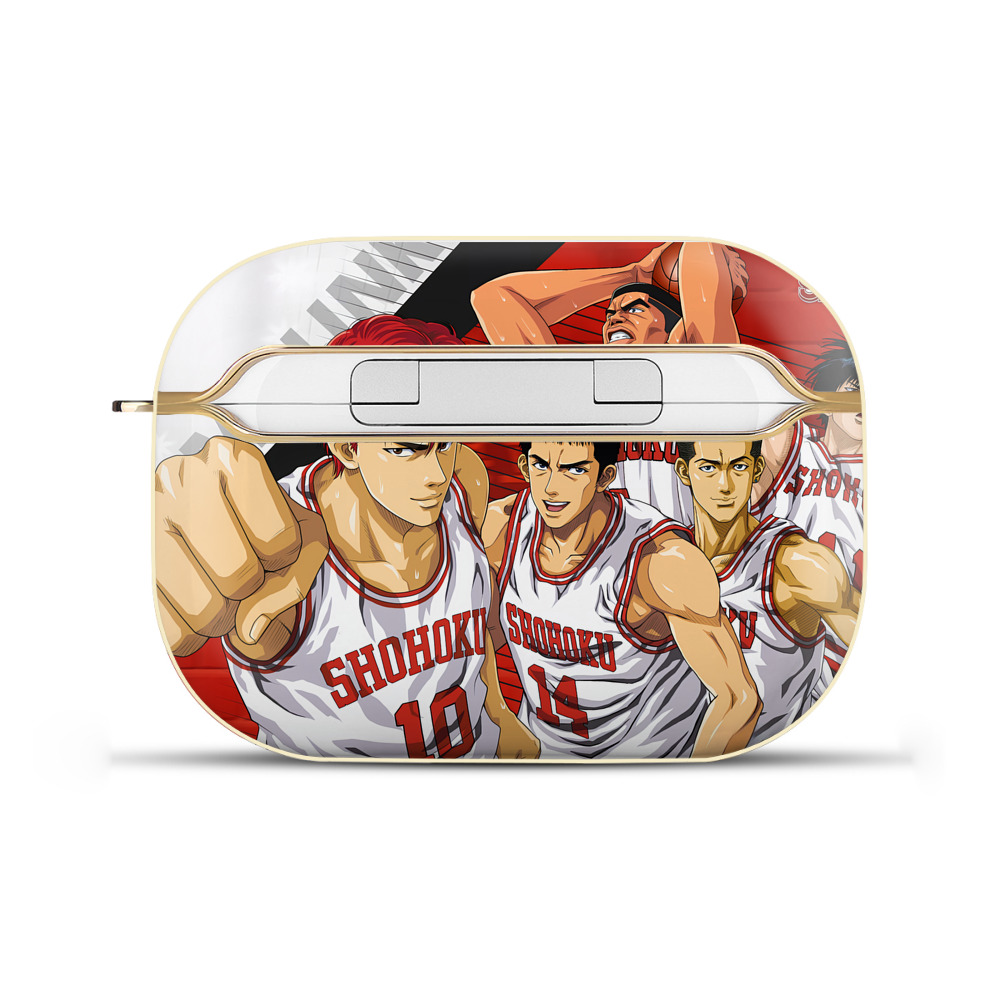 SLAM DUNK／スラムダンク 【AirPods Pro用】ハードシェル保護ケース｜耐衝撃・防指紋・カラビナ付き商品仕様