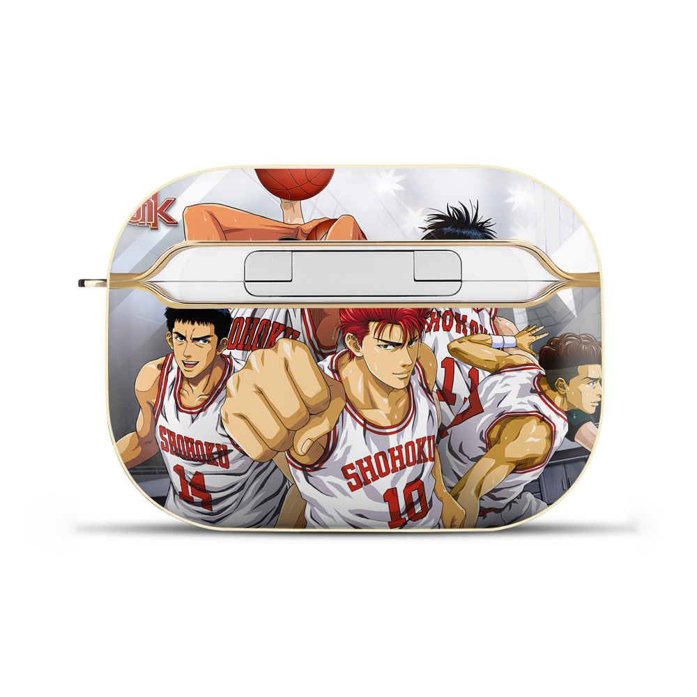 SLAM DUNK／スラムダンク 【AirPods Pro用】ハードシェル保護ケース｜耐衝撃・防指紋・カラビナ付き商品仕様