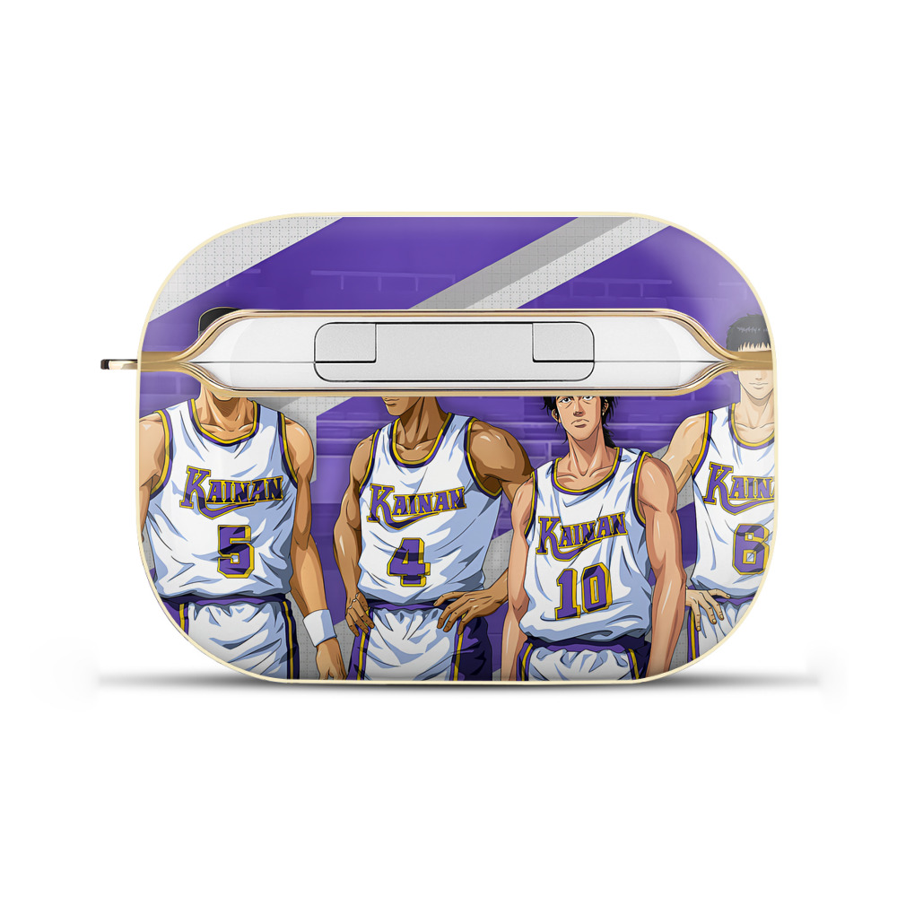 SLAM DUNK／スラムダンク 【AirPods Pro用】ハードシェル保護ケース｜耐衝撃・防指紋・カラビナ付き商品仕様
