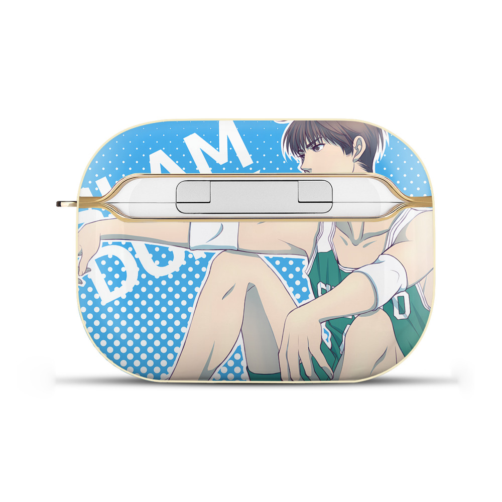 SLAM DUNK／スラムダンク 【AirPods Pro用】ハードシェル保護ケース｜耐衝撃・防指紋・カラビナ付き商品仕様