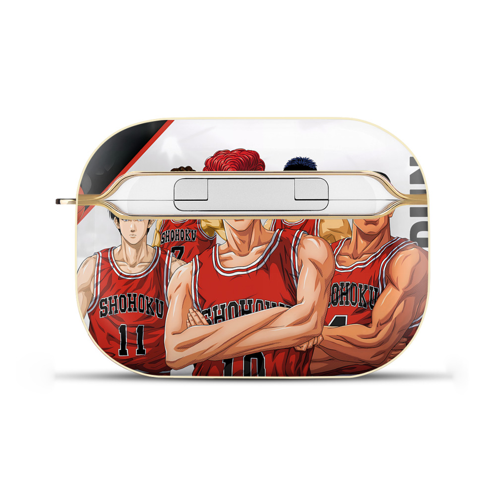 SLAM DUNK／スラムダンク 【AirPods Pro用】ハードシェル保護ケース｜耐衝撃・防指紋・カラビナ付き商品仕様