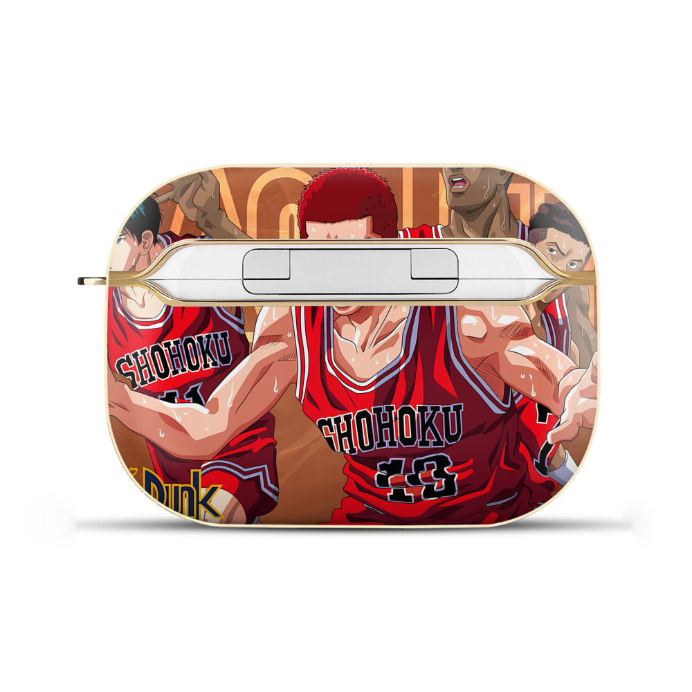 SLAM DUNK／スラムダンク 【AirPods Pro用】ハードシェル保護ケース｜耐衝撃・防指紋・カラビナ付き商品仕様