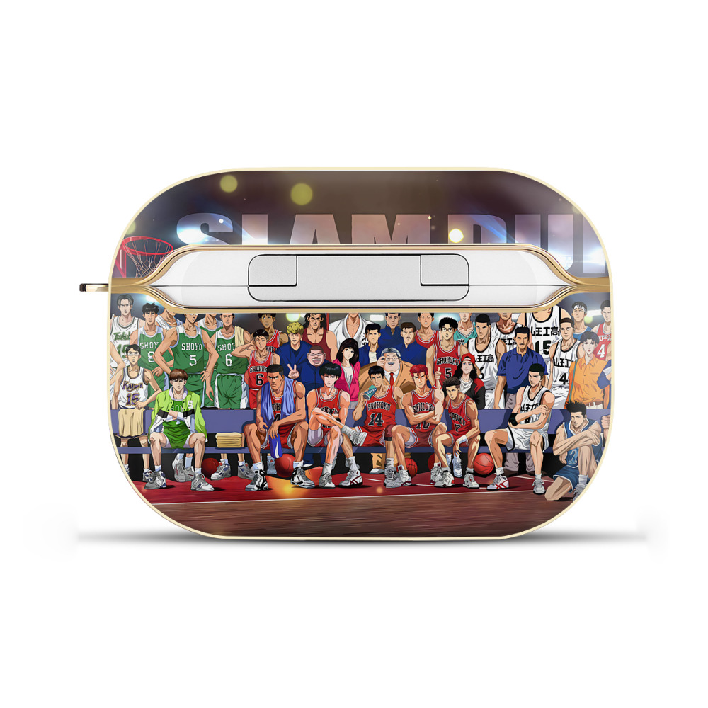 （画像用） SLAM DUNK／スラムダンク 【AirPods Pro用】ハードシェル保護ケース｜耐衝撃・防指紋・カラビナ付き商品仕様