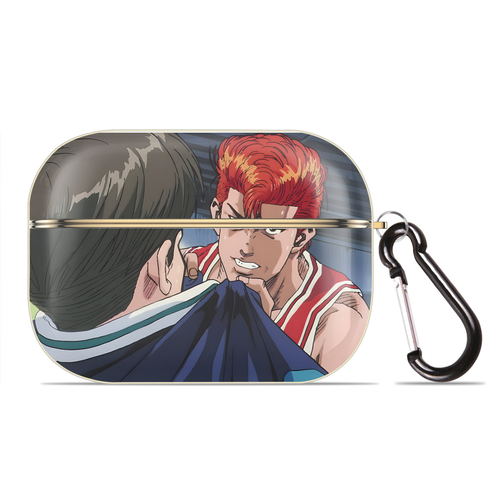 （画像用） SLAM DUNK／スラムダンク 【AirPods Pro用】ハードシェル保護ケース｜耐衝撃・防指紋・カラビナ付き商品仕様