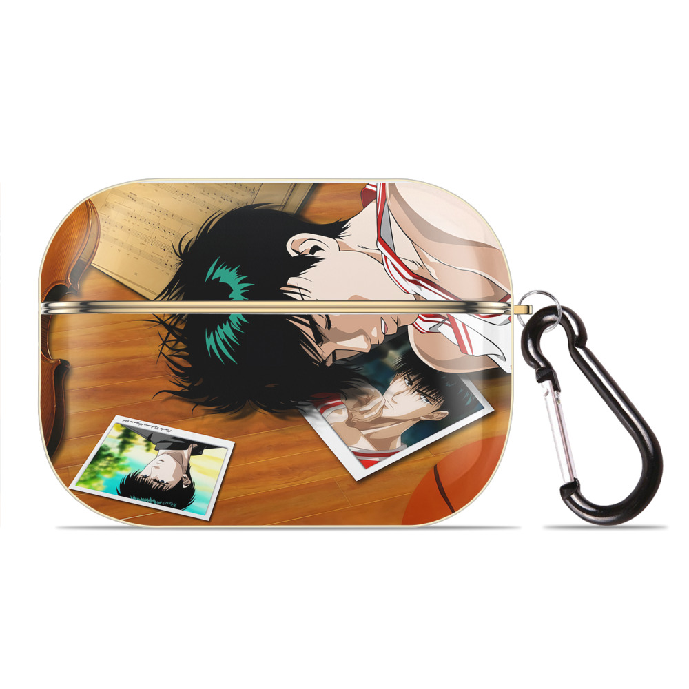 SLAM DUNK／スラムダンク 【AirPods Pro用】ハードシェル保護ケース｜耐衝撃・防指紋・カラビナ付き商品仕様
