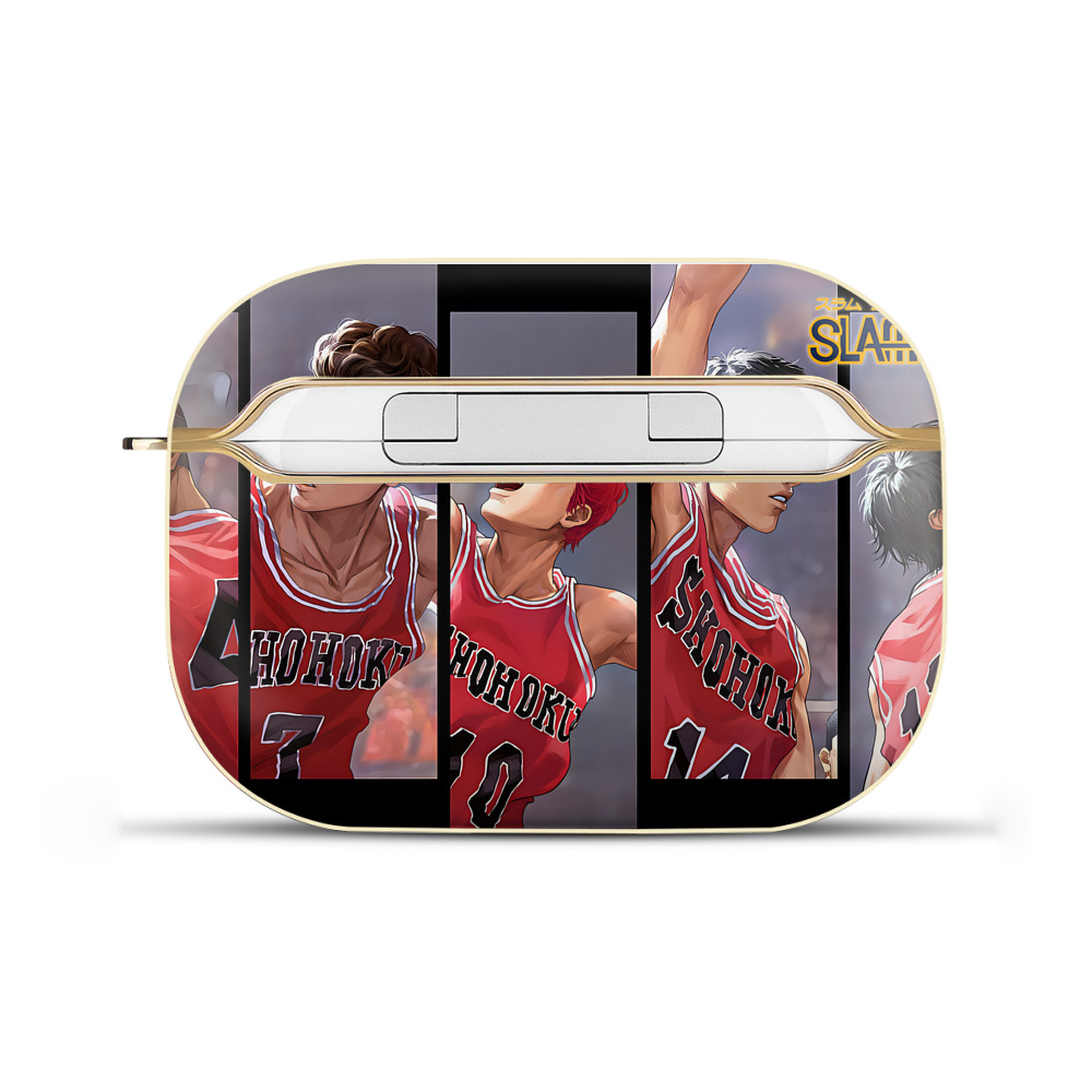 SLAM DUNK／スラムダンク 【AirPods Pro用】ハードシェル保護ケース｜耐衝撃・防指紋・カラビナ付き商品仕様