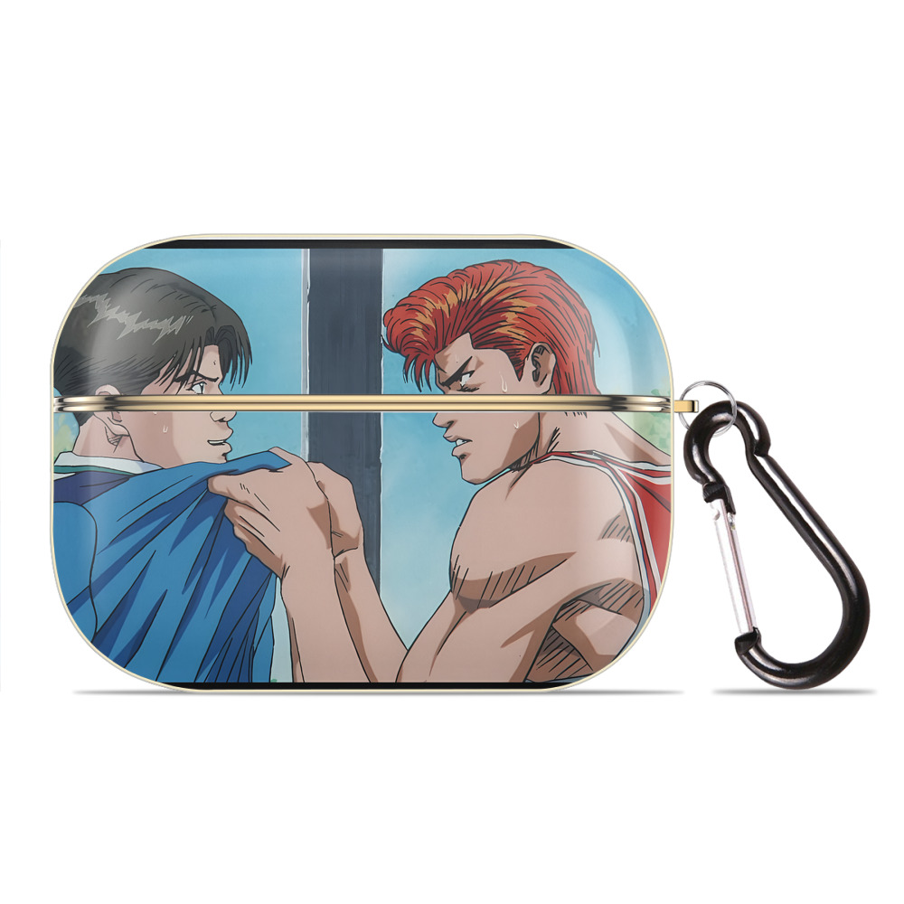 SLAM DUNK／スラムダンク 【AirPods Pro用】ハードシェル保護ケース｜耐衝撃・防指紋・カラビナ付き商品仕様