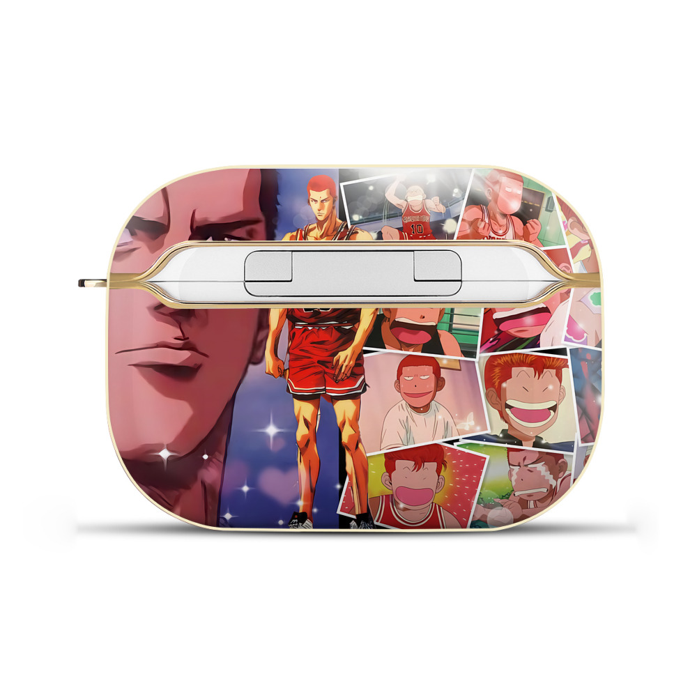 SLAM DUNK／スラムダンク 【AirPods Pro用】ハードシェル保護ケース｜耐衝撃・防指紋・カラビナ付き商品仕様