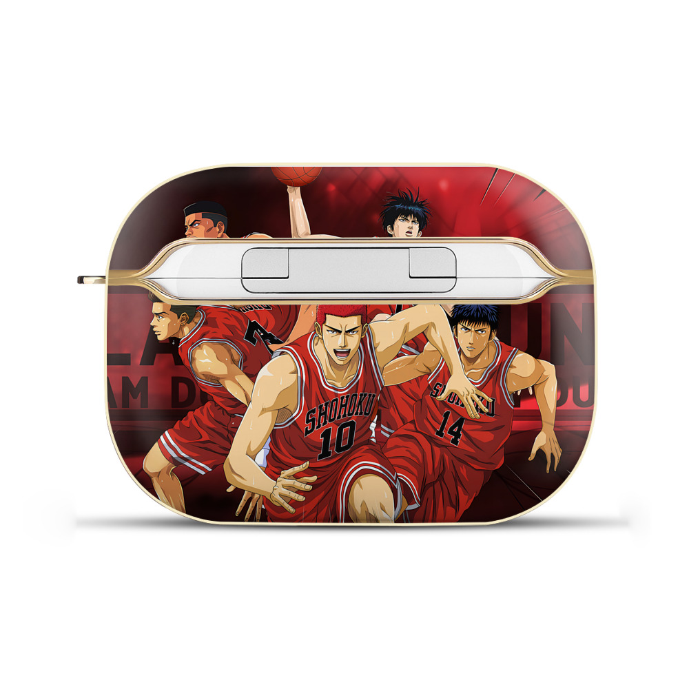 SLAM DUNK／スラムダンク 【AirPods Pro用】ハードシェル保護ケース｜耐衝撃・防指紋・カラビナ付き商品仕様