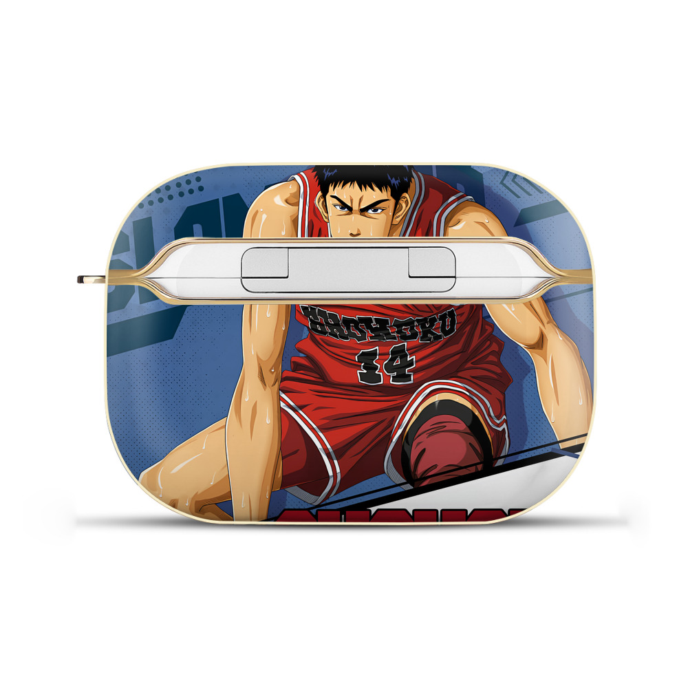 SLAM DUNK／スラムダンク 【AirPods Pro用】ハードシェル保護ケース｜耐衝撃・防指紋・カラビナ付き商品仕様
