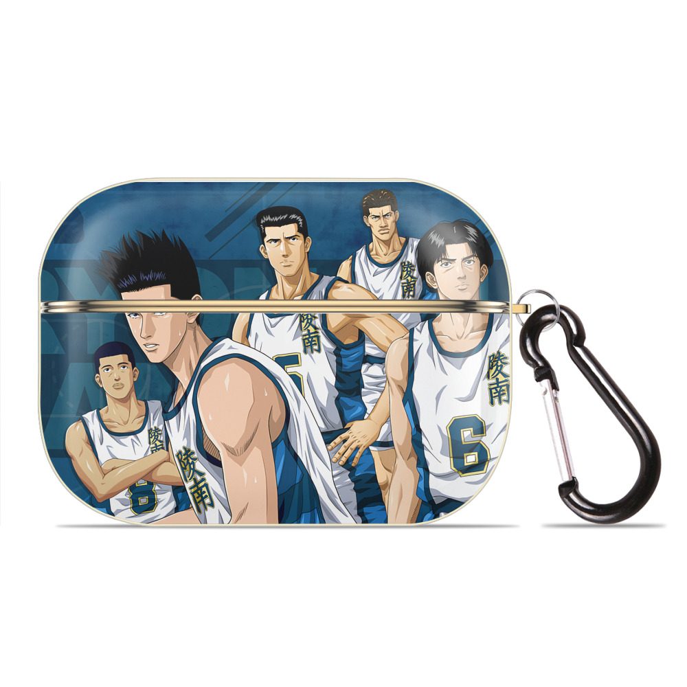 SLAM DUNK／スラムダンク 【AirPods Pro用】ハードシェル保護ケース｜耐衝撃・防指紋・カラビナ付き商品仕様