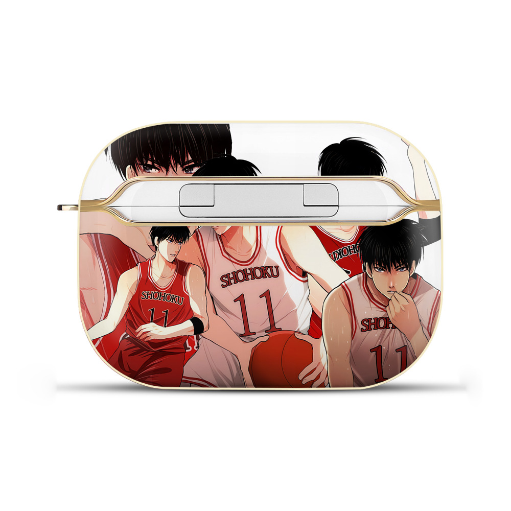 SLAM DUNK／スラムダンク 【AirPods Pro用】ハードシェル保護ケース｜耐衝撃・防指紋・カラビナ付き商品仕様