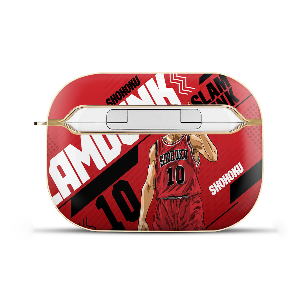 SLAM DUNK／スラムダンク 【AirPods Pro用】ハードシェル保護ケース｜耐衝撃・防指紋・カラビナ付き商品仕様