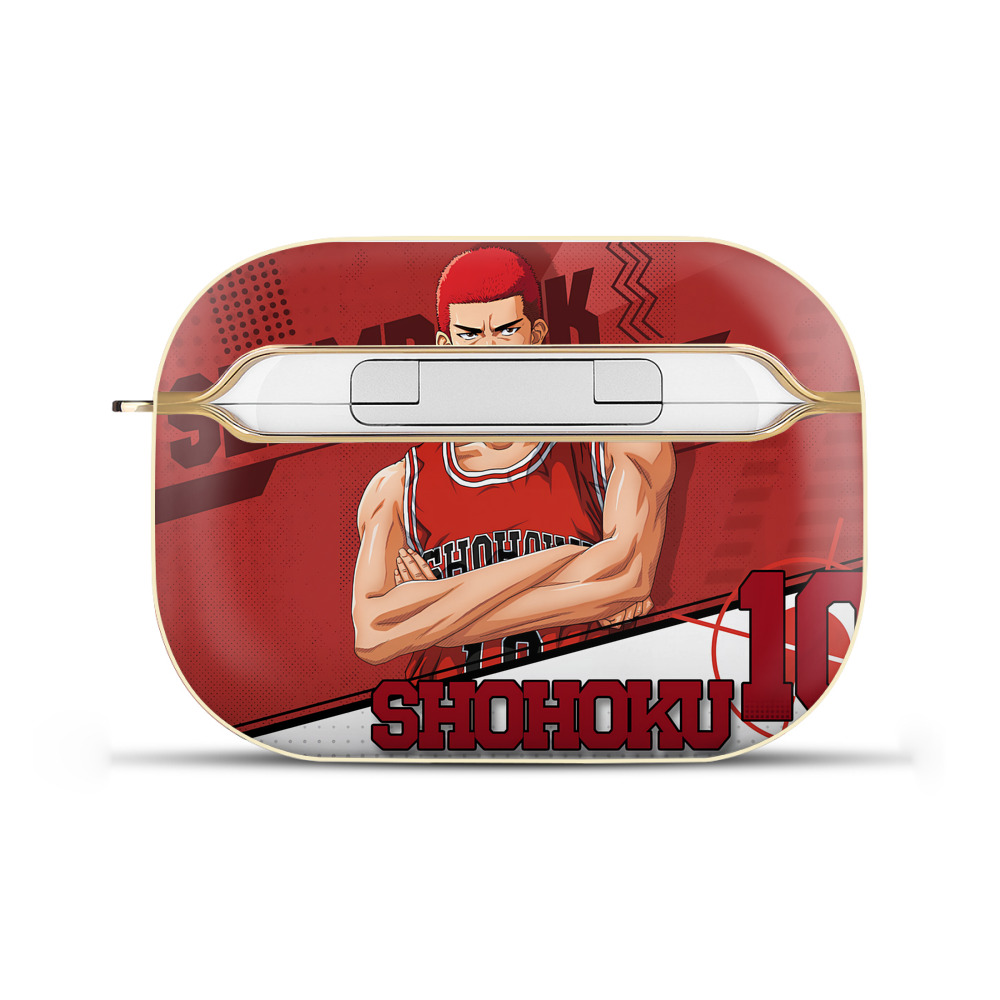 SLAM DUNK／スラムダンク 【AirPods Pro用】ハードシェル保護ケース｜耐衝撃・防指紋・カラビナ付き商品仕様