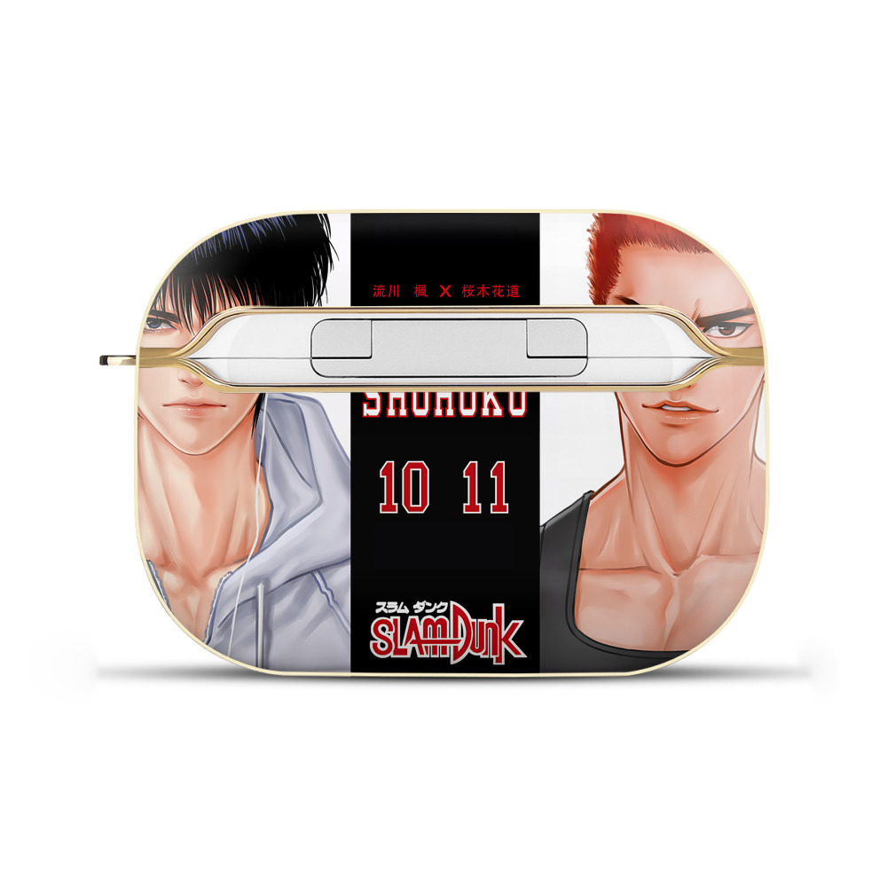 SLAM DUNK／スラムダンク 【AirPods Pro用】ハードシェル保護ケース｜耐衝撃・防指紋・カラビナ付き商品仕様