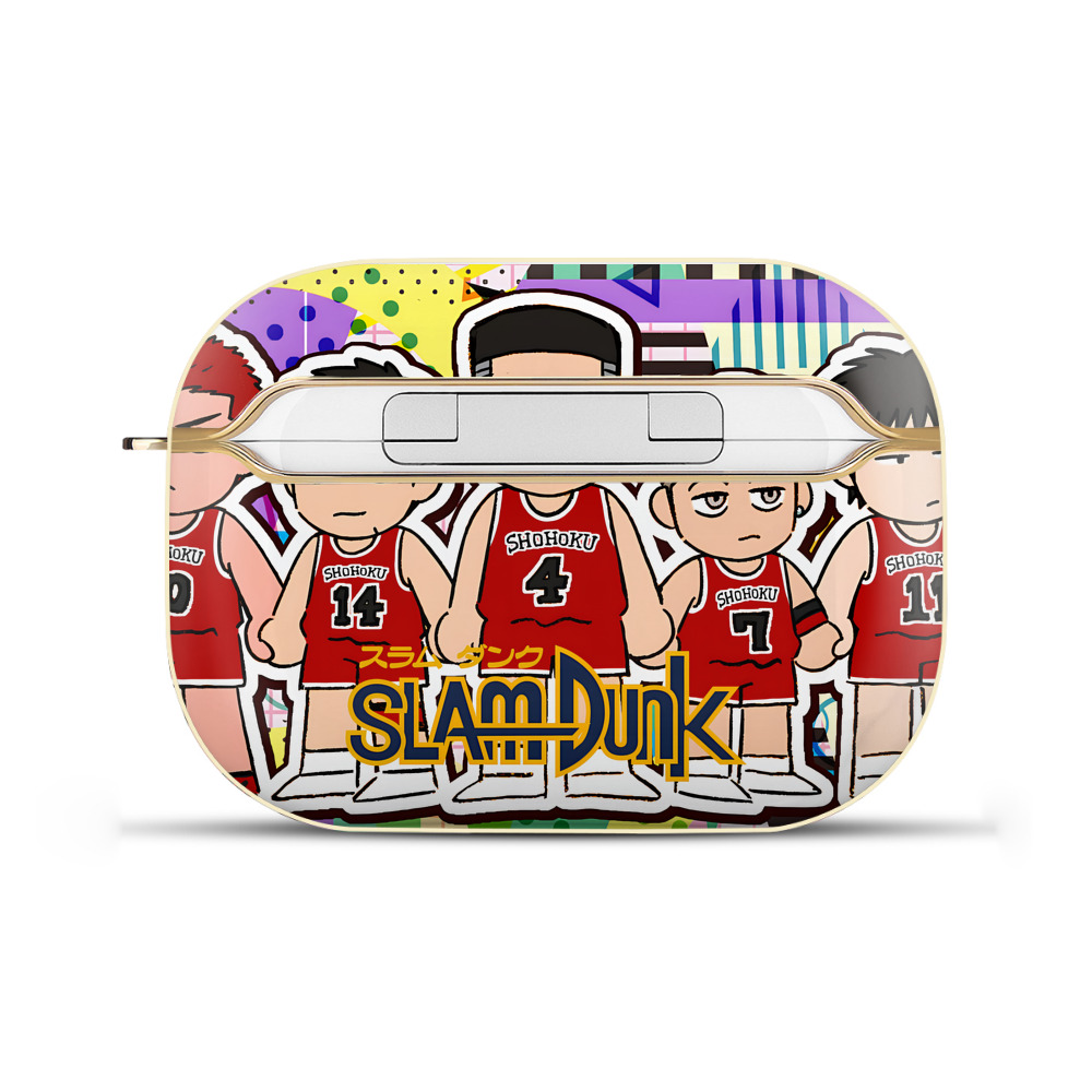 SLAM DUNK／スラムダンク 【AirPods Pro用】ハードシェル保護ケース｜耐衝撃・防指紋・カラビナ付き商品仕様