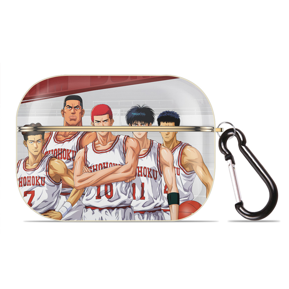 （画像用） SLAM DUNK／スラムダンク 【AirPods Pro用】ハードシェル保護ケース｜耐衝撃・防指紋・カラビナ付き商品仕様