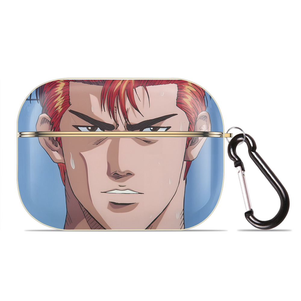 （画像用） SLAM DUNK／スラムダンク 【AirPods Pro用】ハードシェル保護ケース｜耐衝撃・防指紋・カラビナ付き商品仕様