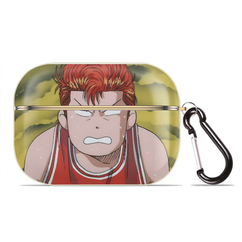 （画像用） SLAM DUNK／スラムダンク 【AirPods Pro用】ハードシェル保護ケース｜耐衝撃・防指紋・カラビナ付き商品仕様