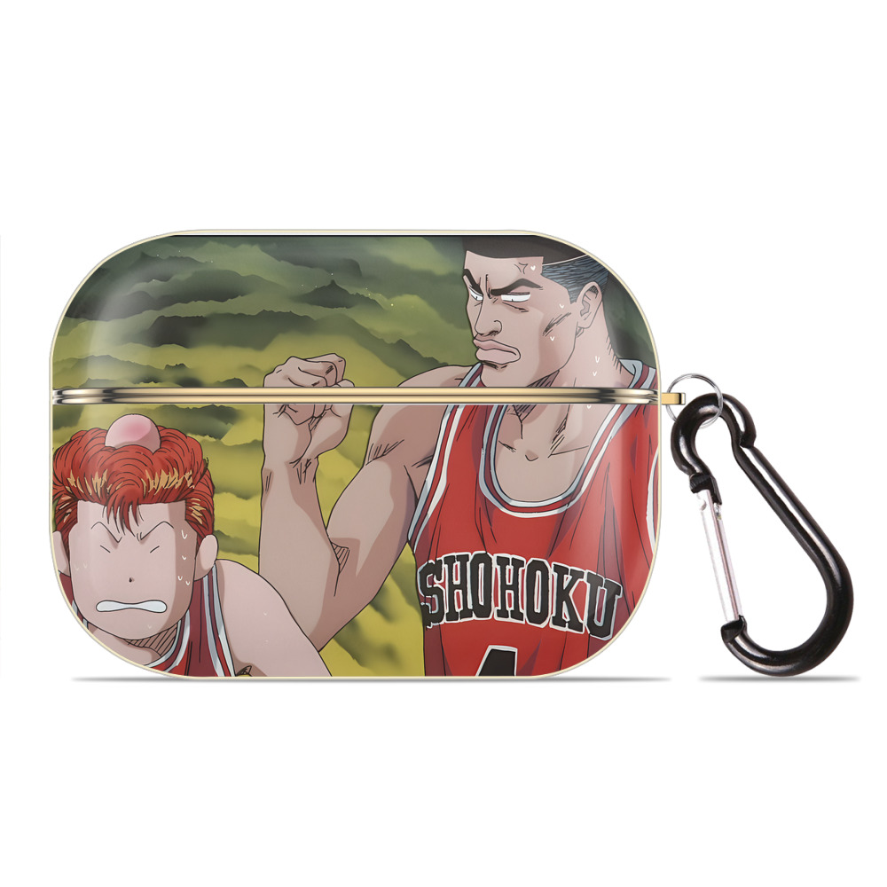 SLAM DUNK／スラムダンク 【AirPods Pro用】ハードシェル保護ケース｜耐衝撃・防指紋・カラビナ付き商品仕様